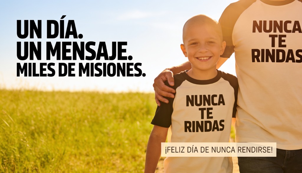 Un día, un mensaje, miles de misiones